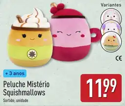 ALDI Peluche Mistério Squishmallows promoção