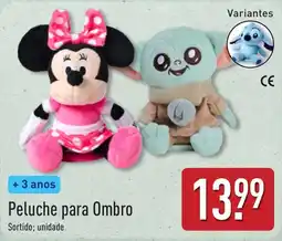 ALDI Peluche para Ombro promoção