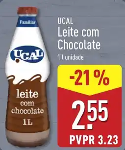 ALDI Ucal leite com chocolate promoção