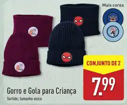 ALDI Gorro e Gola para Criança promoção