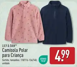 ALDI Camisola polar para criança promoção
