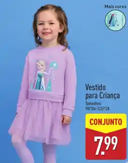 ALDI Vestido para Criança promoção