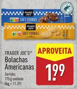 ALDI Trader Joe's bolachas americanas promoção