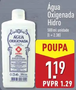 ALDI Água Oxigenada Hidro promoção