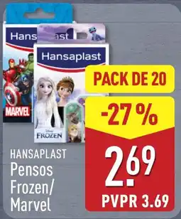 ALDI Hansaplast Pensos Frozen/Marvel promoção