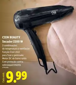 Lidl Cien beauty secador 2200 w promoção