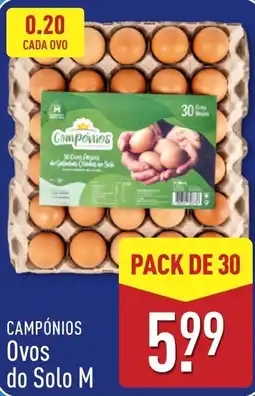 ALDI Campónios Ovos do Solo M promoção