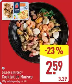 ALDI golden seafood cocktail de marisco promoção