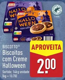 ALDI Biscoitos com Creme Halloween promoção