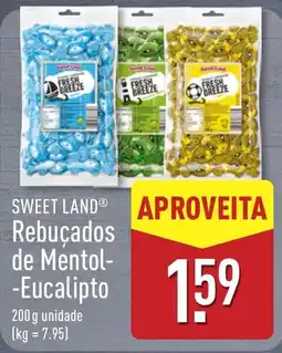 ALDI sweet land® rebuçados de mentol-eucalipto promoção