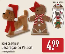 ALDI Home creation® decoração de pelúcia sortido; unidade promoção