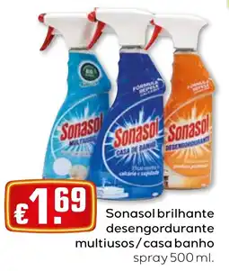 Bolama Sonasol brilhante desengordurante multiusos/casa banho promoção