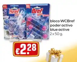 Bolama bloco wc bref poder activo blue active promoção