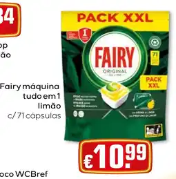 Bolama Fairy máquina tudo em 1 limão promoção