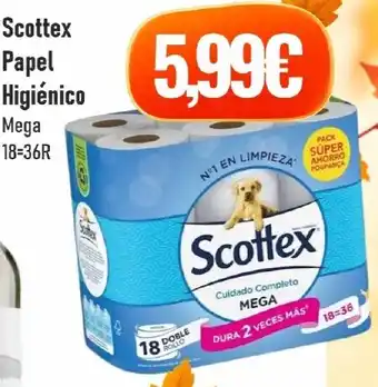 Scottex Papel Higiénico Mega