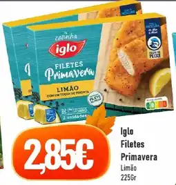Belita Iglo Filetes Primavera promoção
