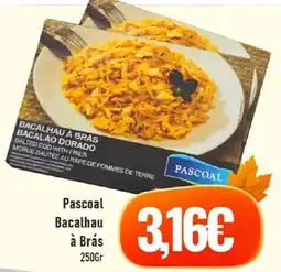 Belita Pascoal Bacalhau à Brás promoção
