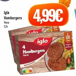 Belita Iglo Hamburgers promoção