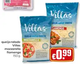 Bolama Queijo ralado villas mozzarella flamengo promoção