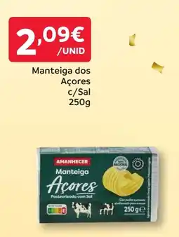Amanhecer Manteiga dos Açores promoção