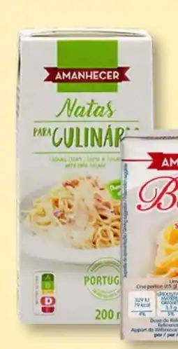 Amanhecer Natas P/Culinária promoção