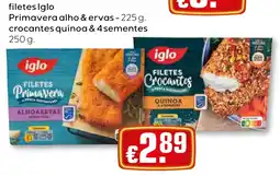 Bolama filetes iglo crocantes quinoa & 4 sementes promoção