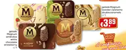 Bolama gelado magnum amêndoa white chocolate strawberry promoção