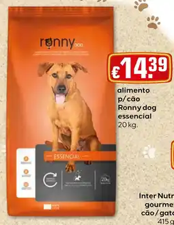 Bolama Alimento p/cão ronny dog essencial promoção