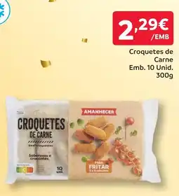 Amanhecer Croquetes de carne amanhecer promoção