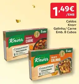 Amanhecer Knorr caldo de carne promoção