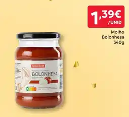 Amanhecer Amanhecer molho bolonhesa promoção