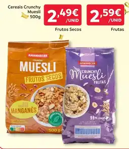Amanhecer Amanhecer Cereais Crunchy Muesli promoção