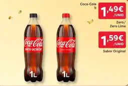 Amanhecer Coca-Cola zero açúcar promoção
