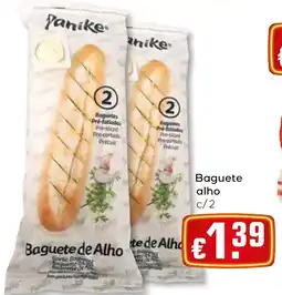 Bolama Panike baguete de alho promoção