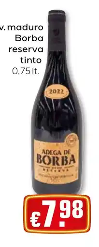 Bolama Adega de Borba reserva tinto promoção