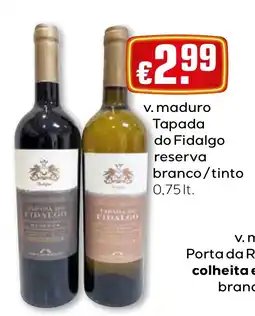 Bolama Tapada do Fidalgo reserva branco/tinto promoção