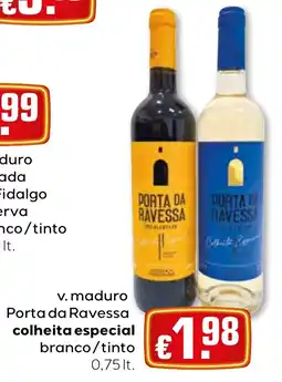 Bolama v. maduro Porta da Ravessa colheita especial branco/tinto promoção