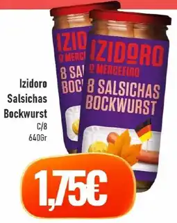 Belita Izidoro Salsichas Bockwurst promoção
