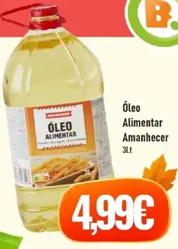 Belita Óleo Alimentar Amanhecer promoção