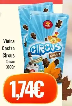 Belita Vieira Castro Circus Cacau promoção