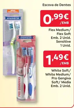 Amanhecer Escova de Dentes promoção