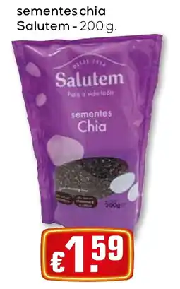 Bolama Sementes chia salutem promoção