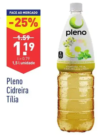 ALDI Pleno Cidreira Tília 1,5L promoção