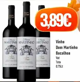 Belita Vinho Dom Martinho Bacalhau promoção