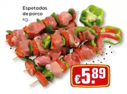 Bolama Espetadas de porco promoção