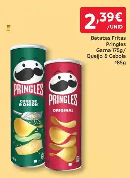 Amanhecer Pringles cheese & onion promoção