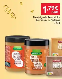 Amanhecer Manteiga de Amendoim Cremosa/c/Pedaços promoção