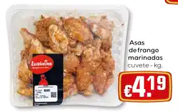 Bolama Asas de frango marinadas promoção