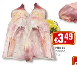 Bolama Mão de bovino promoção