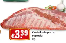 Bolama Costela de porco rapada promoção